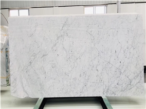 Italy Carrara White Marble Countertop Design