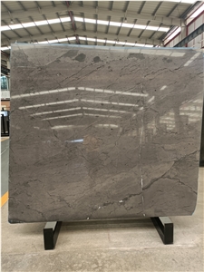 New Grey Brown Marble Slab for Project