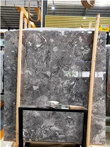 Romantic Grey Marble Slab for Project