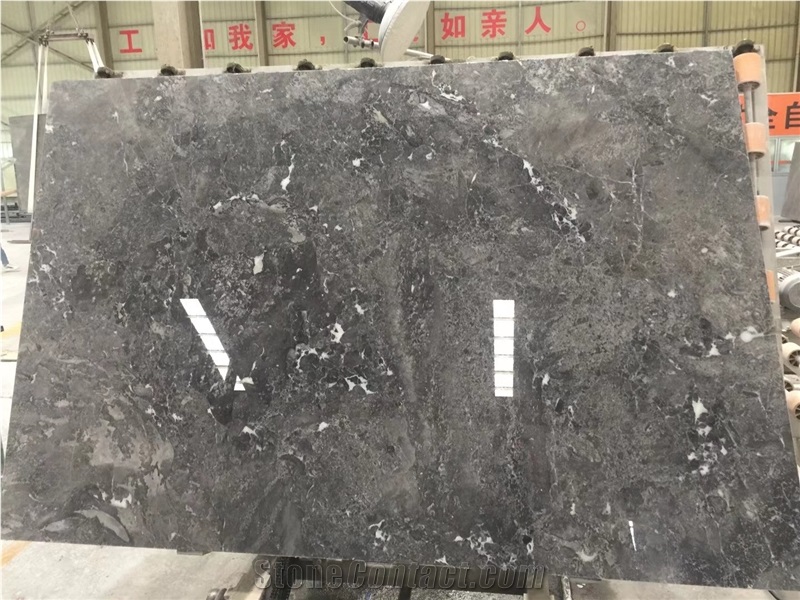 Romantic Grey Marble Slab for Project