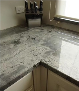 Silver Grey Granite Countertop