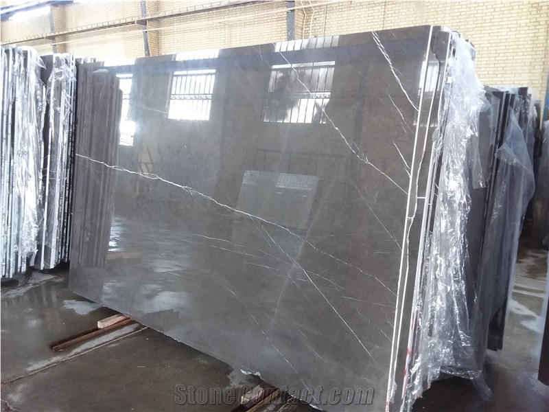 Armani Grey Marble Slab from Iran - StoneContact.com