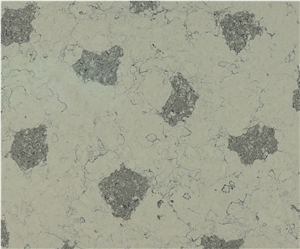 Grey Pattern Quartz Slab Zd-9221