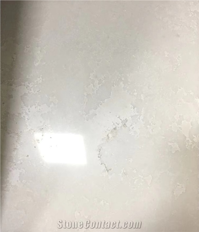 Polished Cement Ash Quartz Slabs from Malaysia