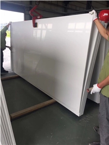 Porcelain White Quartz Slab