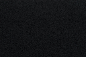 Pure Black 6048 Color Quartz Stone Slabs