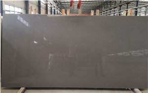 Pure Color Dark Grey Quartz Stone