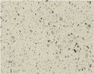 Speckled White Quartz Stone Slabs