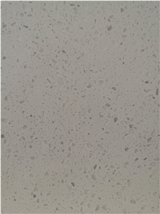 Zd-1111 Monochrome White Quartz Stone Slabs