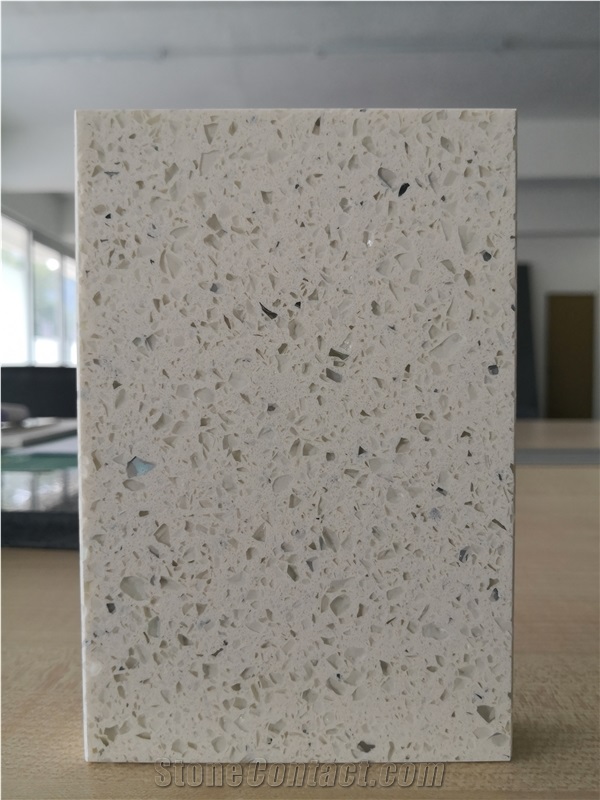 Zd-1502 Crystal White Quartz Stone