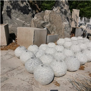 Granite Stone Ball Fountain