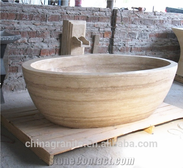 Marble Natural Polished Stone Bath Tub