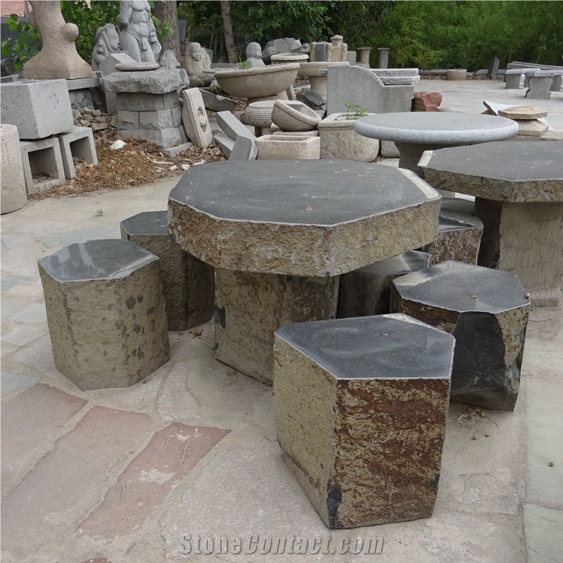 Stone Table Set