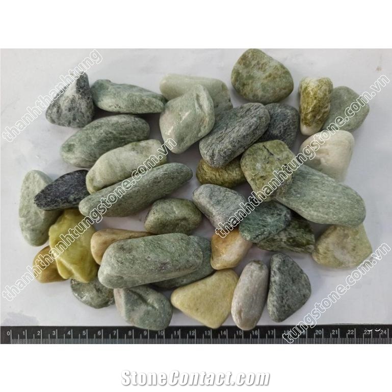 Natural Exterior Vietnam Marble Pebble Garden River Stone