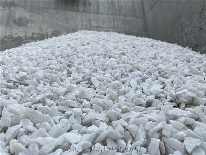 White Marble Chips 10-16Mm Gravels