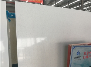 Artificial Marble Slabs Silver White Surface