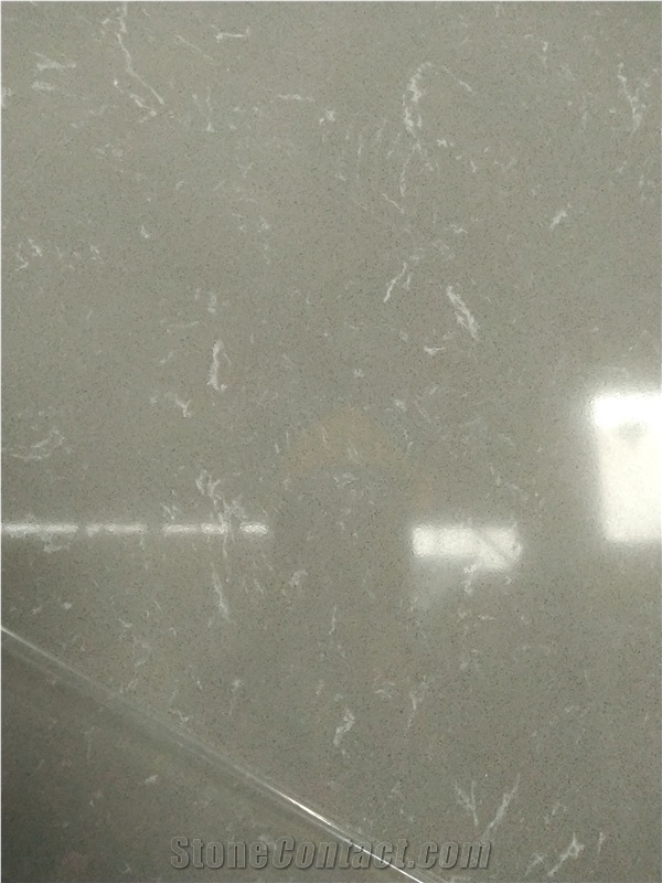 Crystal Grey, Engineered Marble, Solid Surface
