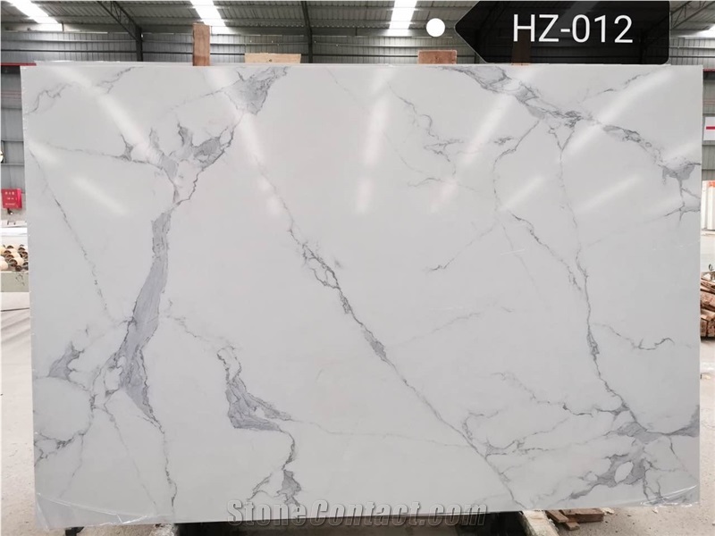 Italy Calacatta 3d Print Surface Artificial Marble