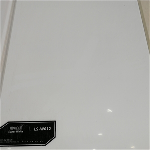 Super White Marble Artificial Slad Solid Surface