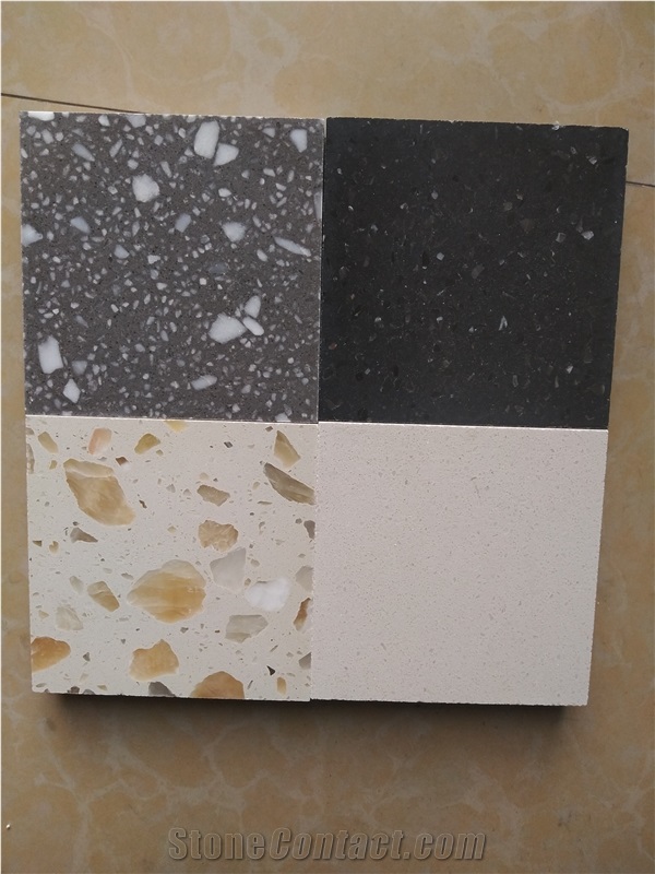 Terrazzo Grey Floor Tile, Cement