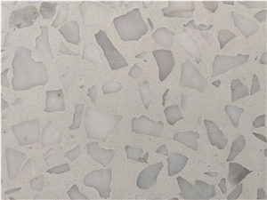 Terrazzo Grey Floor Tile, Cement