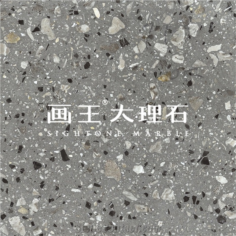 Terrazzo Slab and Tiles Exterior Hwn713