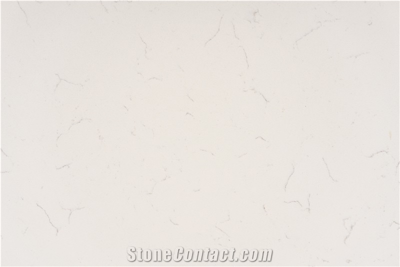 Carrara Bianco Quartz Slab