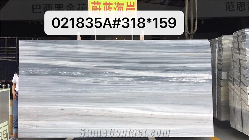 Italy Palissandro Blutte Luxury Blue Marble Slabs