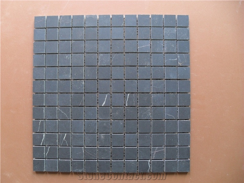 Blue Marble Stone Tumbled Mosaics Tiles