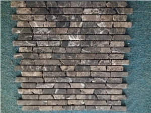 Brick Tumbled Mosaic Tiles