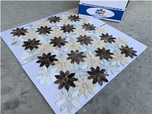 Flower Mosaic Tile