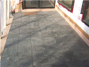 China Blue Limestone Garden Floor Stepping Tiles