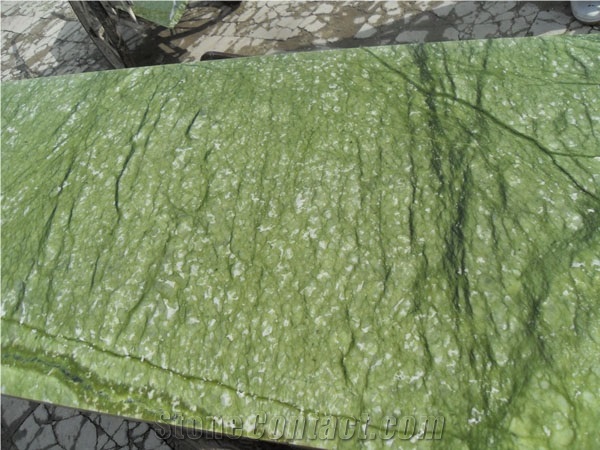 China Green Forest Ming Emperador Marble Slab