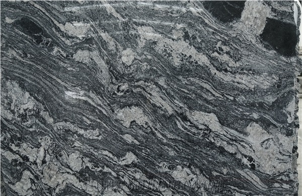 China Juparana Grey Wave Granite Slab, from China - StoneContact.com