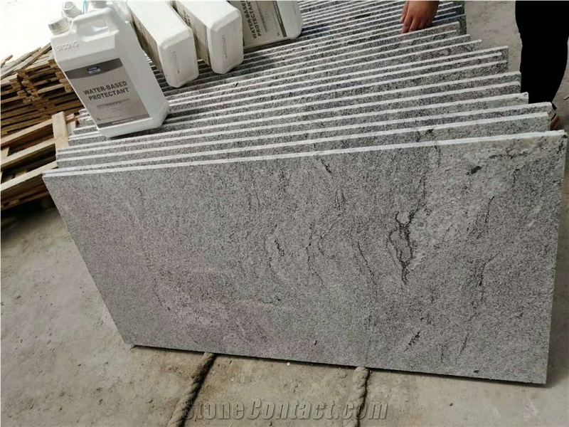 Multicolor Grey Granite Slab