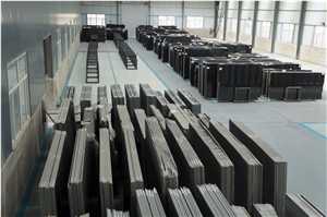 New Absoluto Shanxi Black China Granite Factory Slab Polished