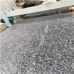 Sapphire Blue Sesame Grain Granite Exterior Floor Tile Stone