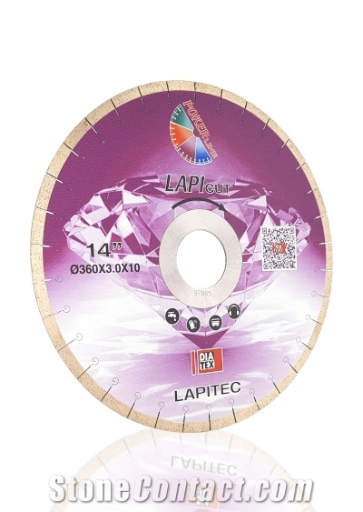 Lapicut - Cutting Lapitec Miter Cut Diamond Saw Blades