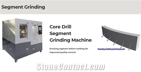 Core Drill Segment Grinding Machine