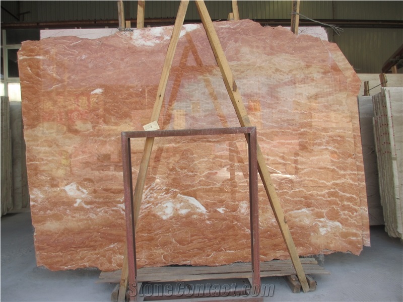 Tea Rose Marble Slabs Imported Red Marble Slabs