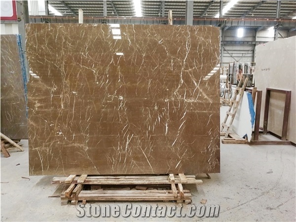 Quarry Owner - China Kozo Brown Marble Slab New Material For Interior