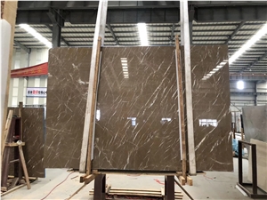 Quarry Owner Kozo Brown Marble Slab Tile, China New Stone