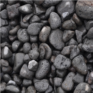 Good Quality Gs-007 Basalt Black Pebble Ball Stone