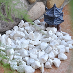 High Quality Gs-002 White Pebble Gravell Stone