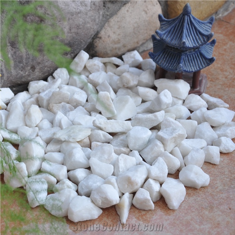 High Quality Gs-002 White Pebble Gravell Stone