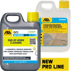 Deterdek Pro (Replaces Deterdek)End-Of-Work Cleaning for Natural Stone, Ceramic Surfaces