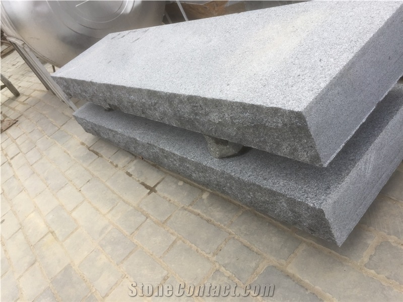 Grey Granite Block Steps & Treads