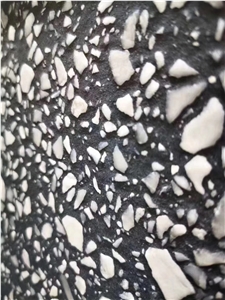 Dream Black Terrazzo Tile for Wall Covering