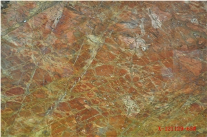 Hotsale Chinese Polished Red Dailey Marble Slabs