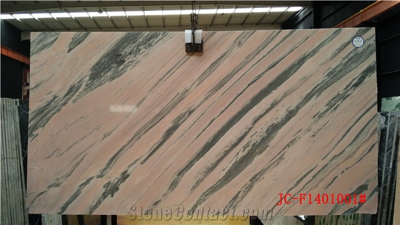 Natural Marble Slabs Pink Marble Tiles